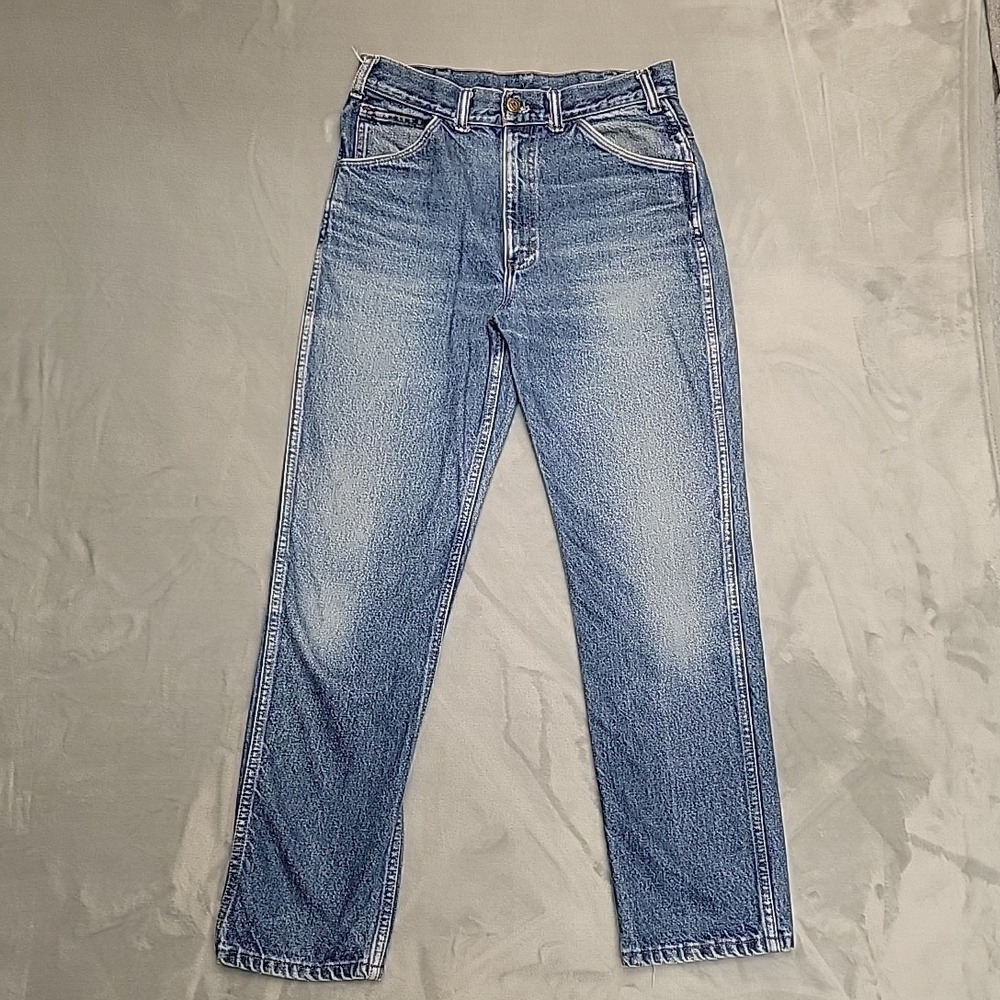 VTG Saddle King Key Jeans Men 32x30  Blue Western Cowboy Work Denim Made In USA